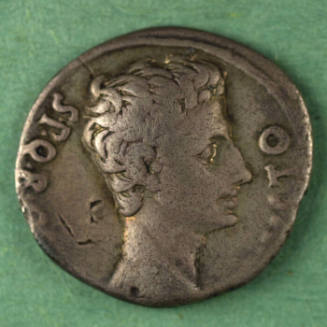 denarius, Roman Empire, Augustus, 18-16 BCE