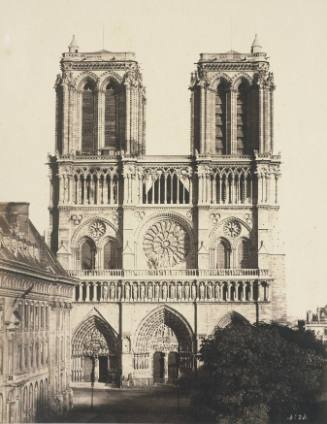 Notre Dame Cathedral, Paris, West Facade