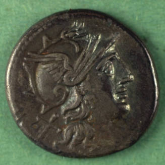 denarius, Roman Republic, 155 BCE
