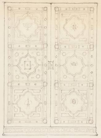 Study for The Great Wonder: The Triptych Closed