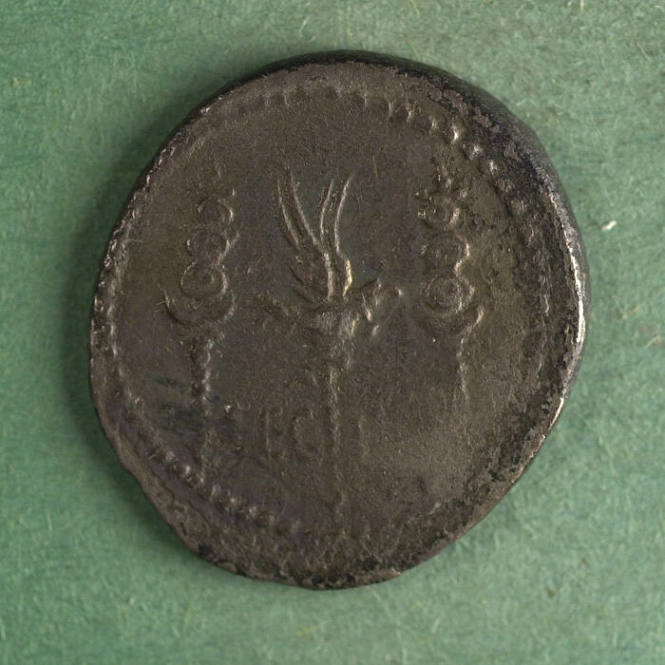 denarius, Triumviral, 32-31 BCE