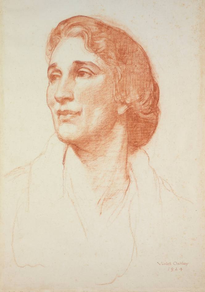 Study for The Donors: Head of Queene Ferry Coonley