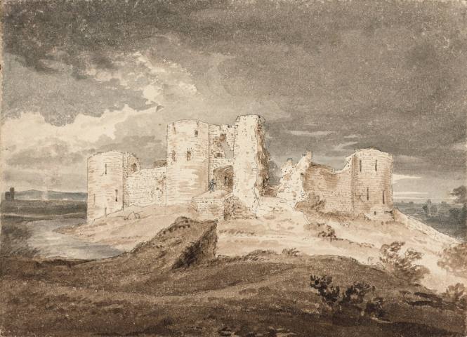Pevensey Castle, Entrance to Keep