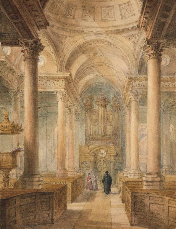 St. Stephen, Wallbrook - Interior
