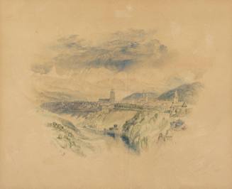 View at Berne and the Bernese Alps
