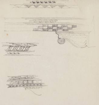 Sketches for Decorated Ceiling Beams