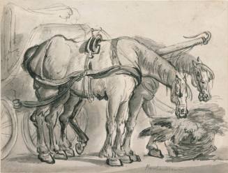 Pair of Cart Horses