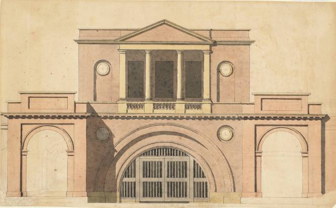 Design for a Sluice Gate: Elevation