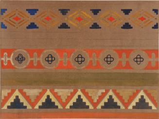 Designs taken from stencils for Ceiling Decoration: 3 Bands