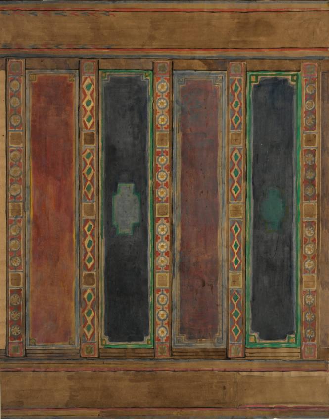 Study for patterned Ceiling