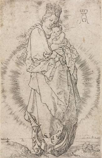 The Virgin and Child on a Crescent Moon