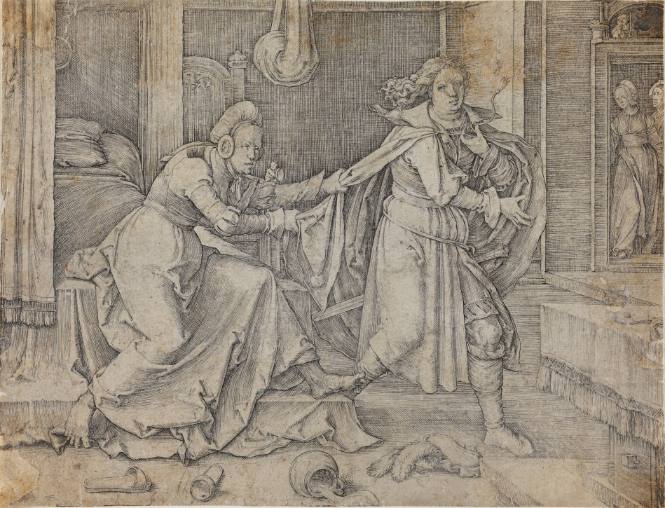 Joseph Escaping Potiphar's Wife