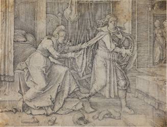 Joseph Escaping Potiphar's Wife