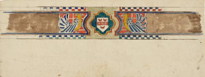 Design for a Decorated Ceiling Beam