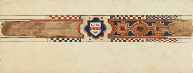 Design for a Decorated Ceiling Beam