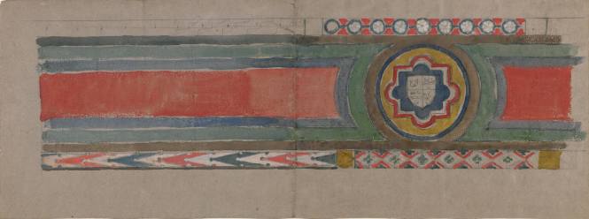 Design for a Decorated Ceiling Beam