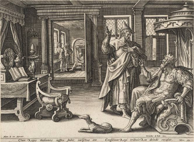 Jeremiah's Last Meeting with King Zedekiah, from the series The Story of Jeremiah