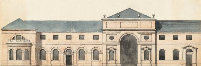 Design for a Stable:  Elevation