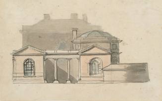 Design for Wings and Side Pieces to be Added to a House
