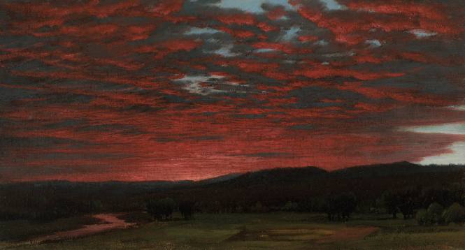 Sunset at Bethel, Maine