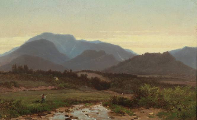 The Franconia Notch and Mt. Lafayette