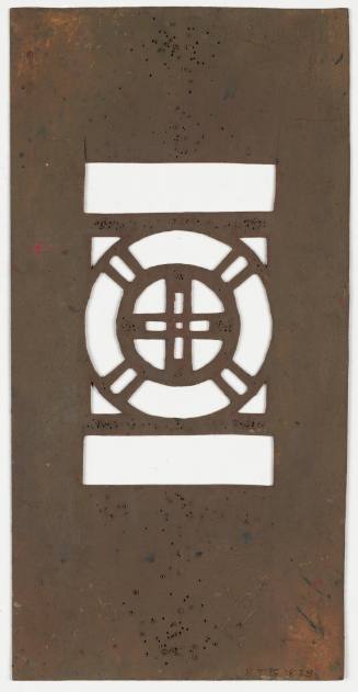 Smaller Stencils for Alumnae House Ceiling