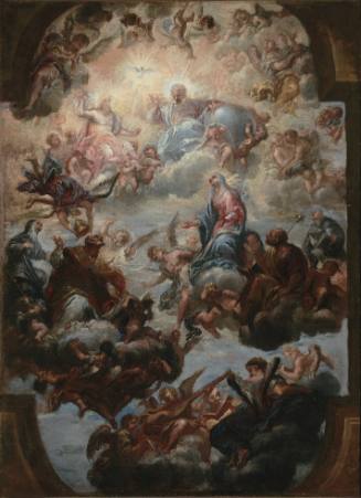 Virgin Interceding for Saints Benedict & Scholastica