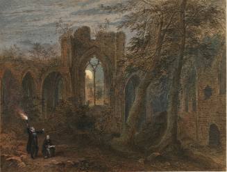 Netley Abbey by Torchlight