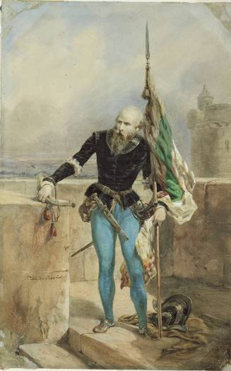 Figure in Medieval Costume: "Chivalry"