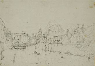 Portion of new Buildings - below the Iron Bridge - St. John's College