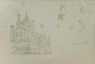York Cathedral, with Sketches of Details