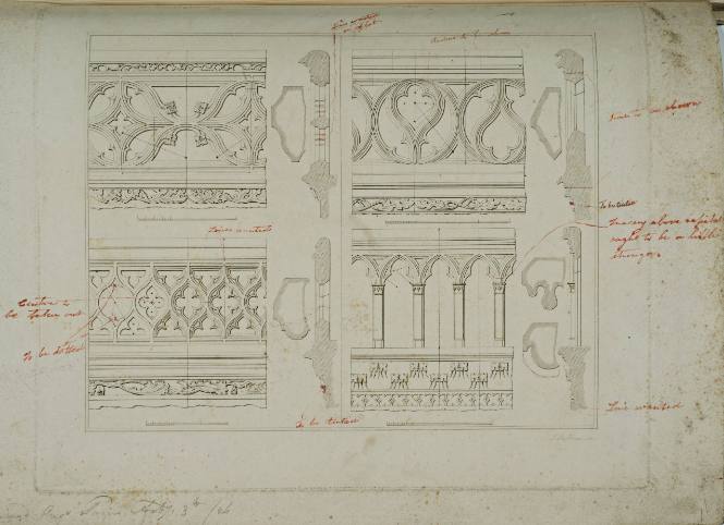 Archtctural Details examined by Aug. Pugin (comments)