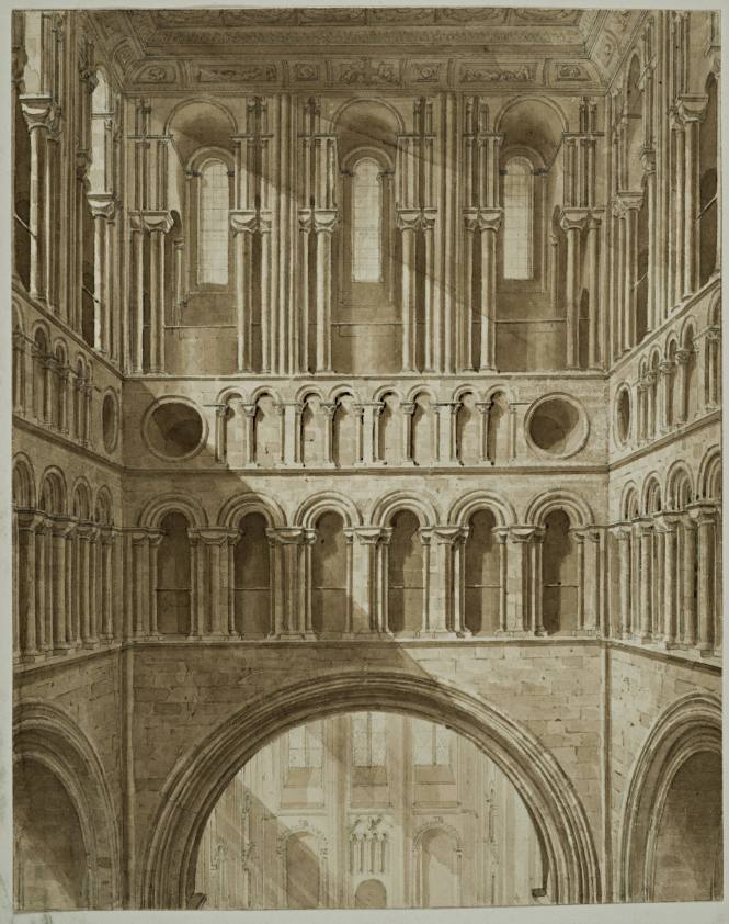 Interior view of the Tower - Norwich Cathedral