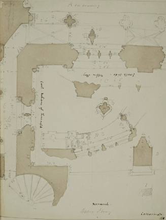 Parts of Ground Plan, Norwich Cathedral