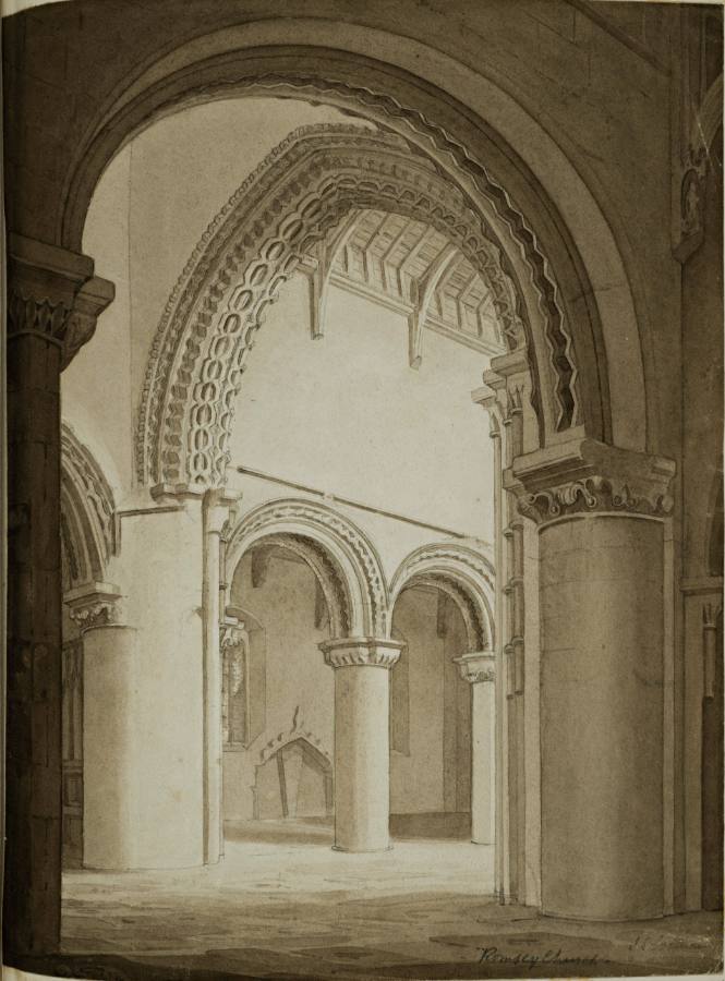 Interior - Romsey Church