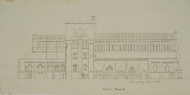 Exterior Elevation Ramsey Church Christ Church