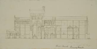 Exterior Elevation Christ Church, Ramsey, Hants