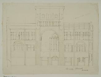 Exterior Elevation Christ Church, Romsey, Hants