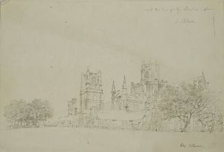 South West View of Ely Cathedral, Cambridge