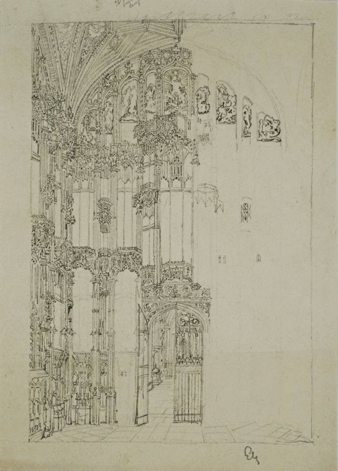 Ely Cathedral:  Arched Doorway