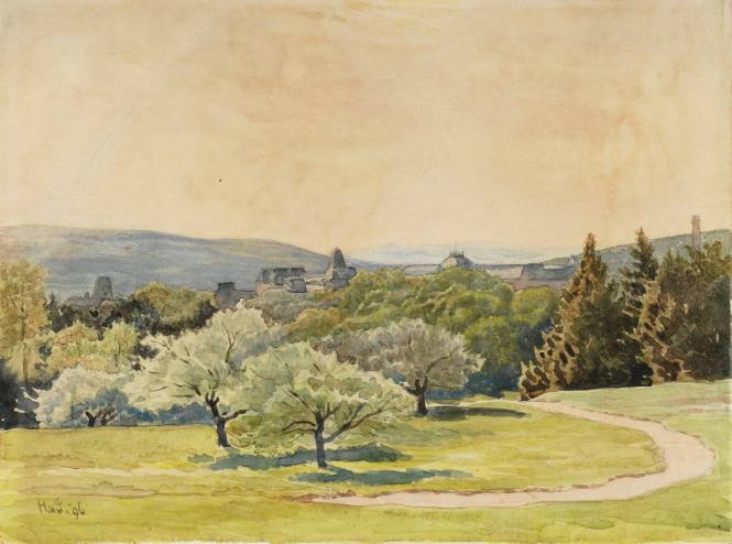 View of Vassar College from Sunset Hill