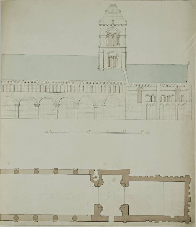 Church with Plan