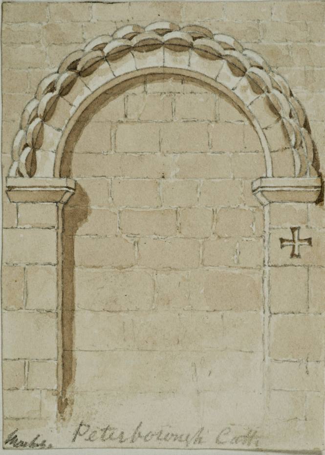 Arch - Peterborough Cathedral