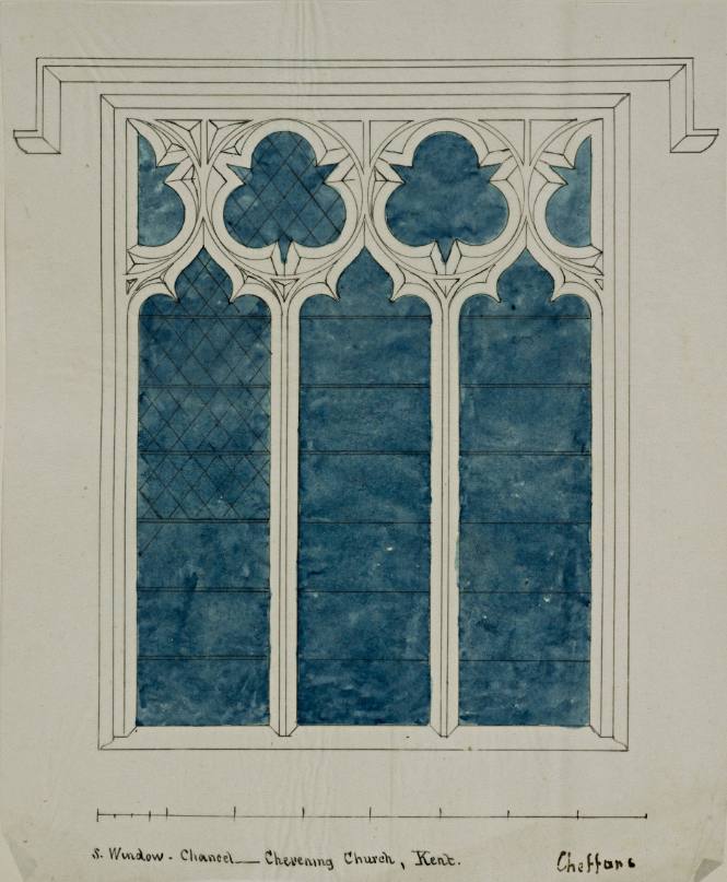 S. Window - Chancel Chevening Church, Kent