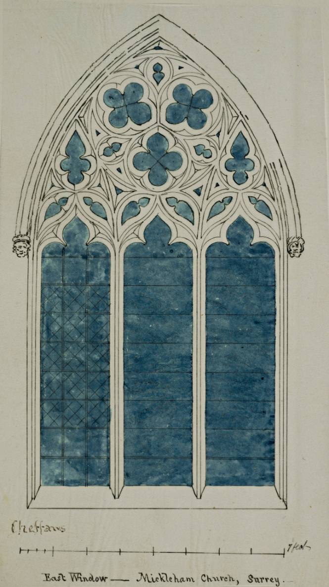 East Window Mickleham Church, Surrey