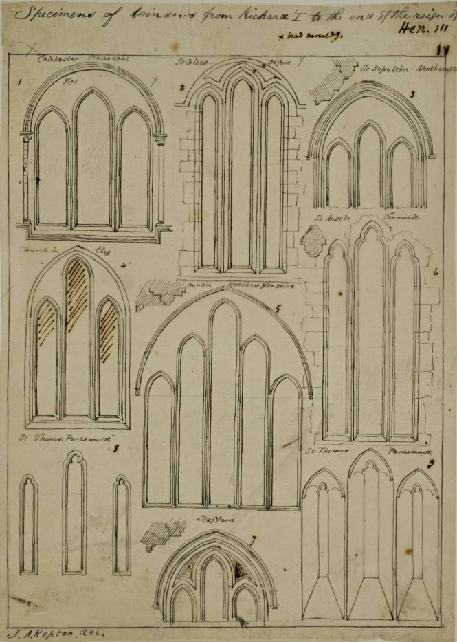 Specimens of Windows from Richard I