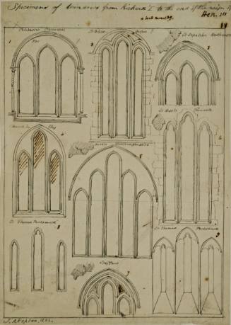Specimens of Windows from Richard I
