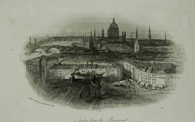 London from the Monument London, J. & F. Harwood