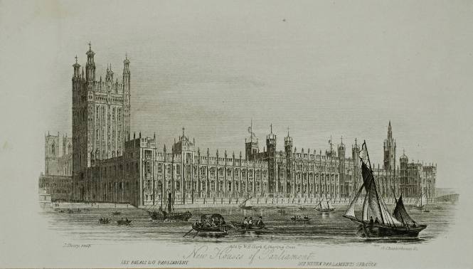 New Houses of Parliament Sold by W. H. Clarke, 6 Charing Cross