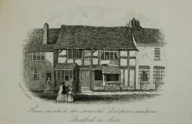 House in which the Immortal Shakespeare was born